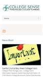 Mobile Screenshot of college-sense.com